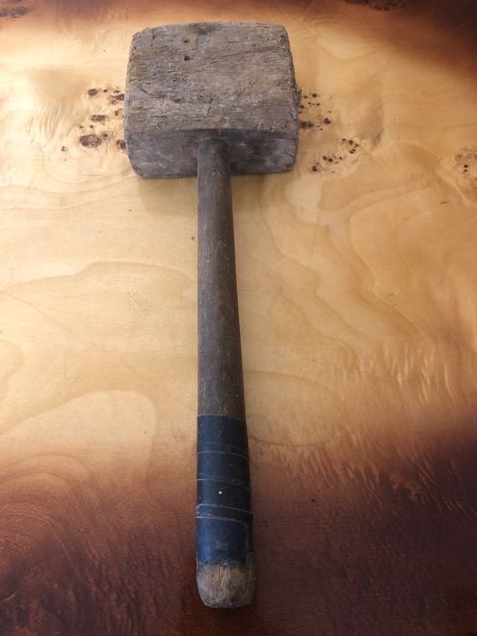Деревяний молоток киянка кувалда часів ссср радянського періоду