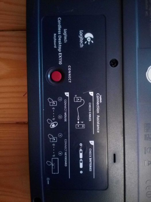 Беспроводная клавиатура Logitech EX110, бездротова клавіатура