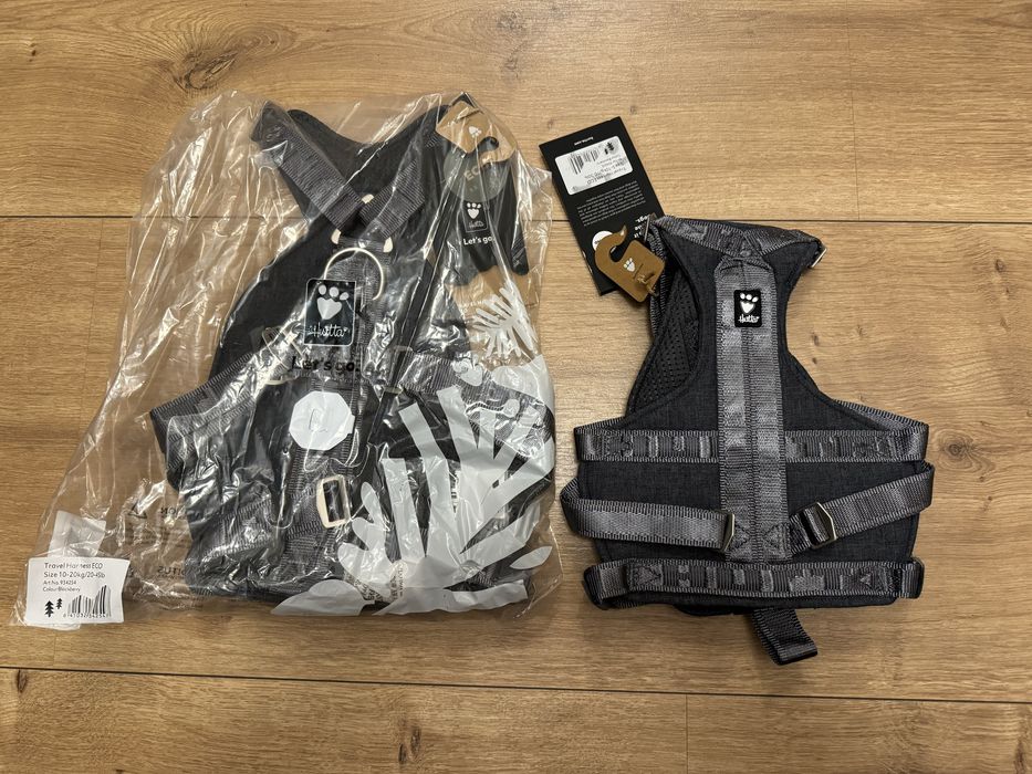 Hurtta travel harness szelki dla psa do samochodu przypinane do pasow
