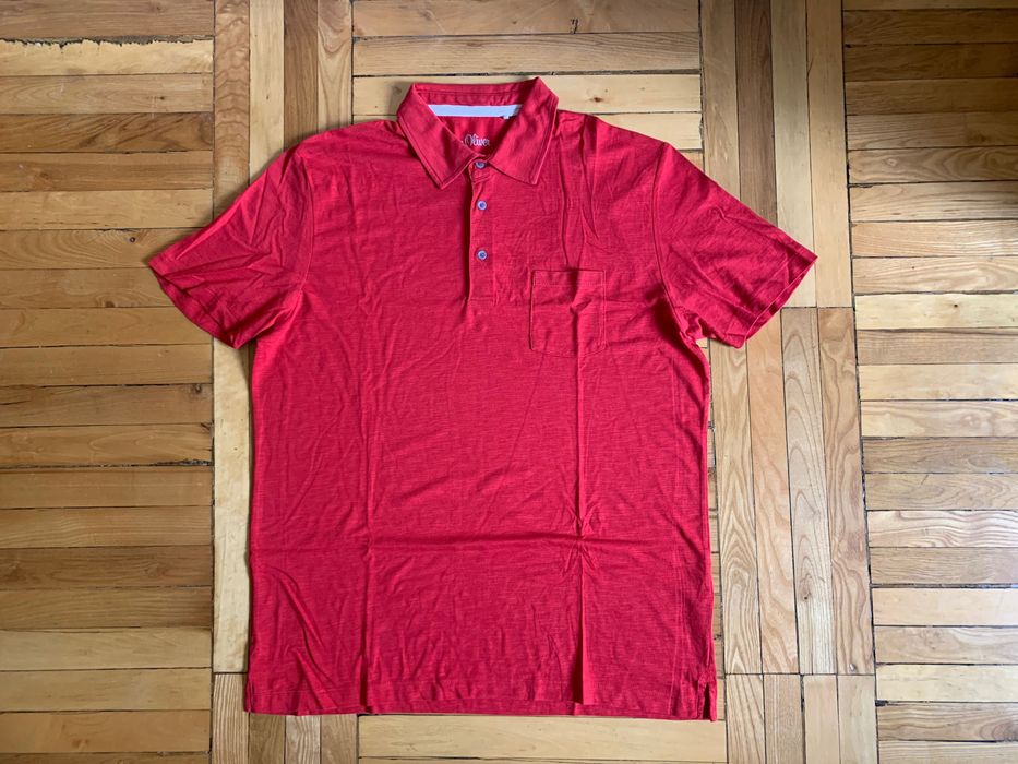 Классная мужская футболка поло s.Oliver оригинал