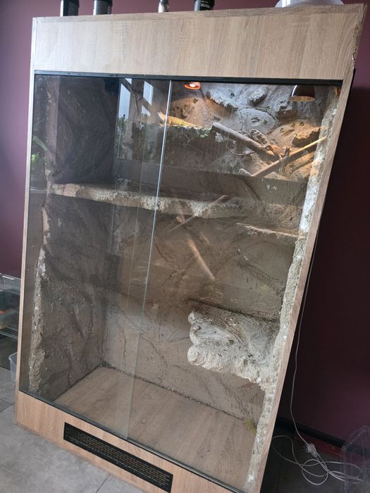 Terrarium kameleon,agama,legwan