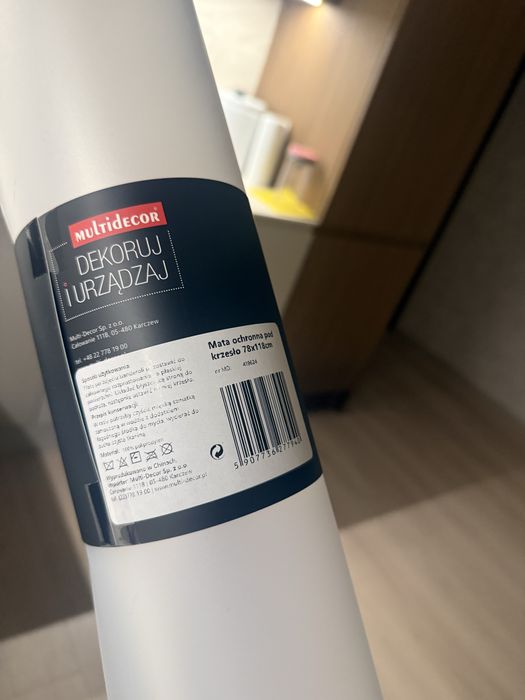 Mata ochronna pod krzesło i fotel Smukee 78x118 cm