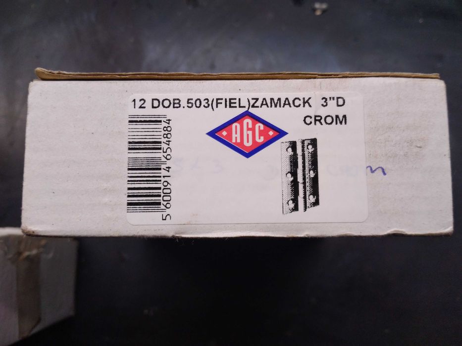 15 Dobradiças FIEL em Zamack 503_ NOVO