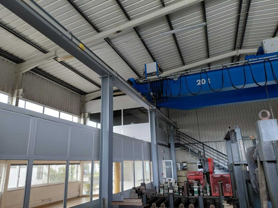 Ponte  rolante BIVIGA  20 toneladas  seminova  pouco  usada