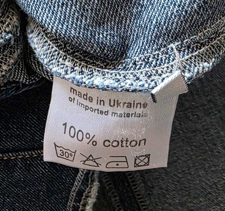 Джинсовий сарафан-міді, кльош, розмір XS, від бренду W8Less