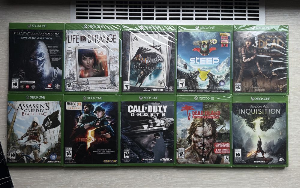Игры XBOX 360 One/Series X, Playstation 4, Nintendo DS/3DS. Новые и БУ