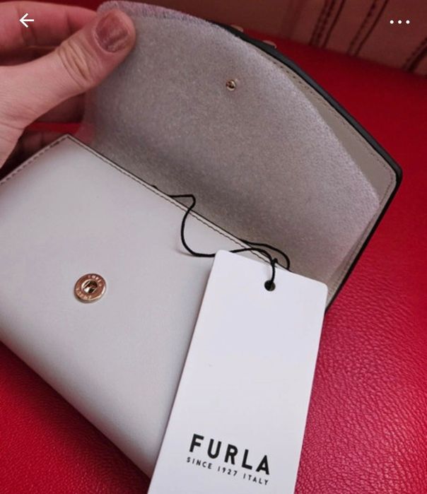 Carteira porta moedas Furla novo