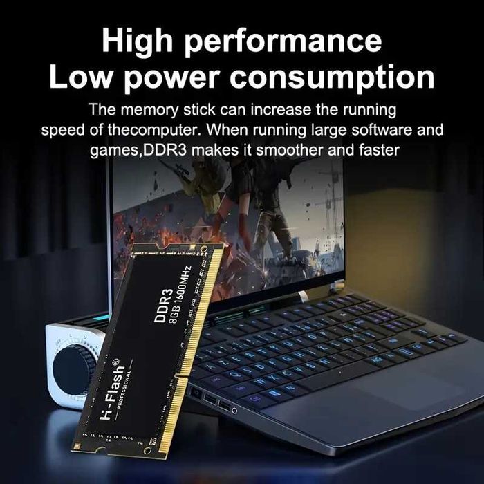 Pamięć laptopowa H-Flash 8GB DDR3 1600MHz [PC3-12800]