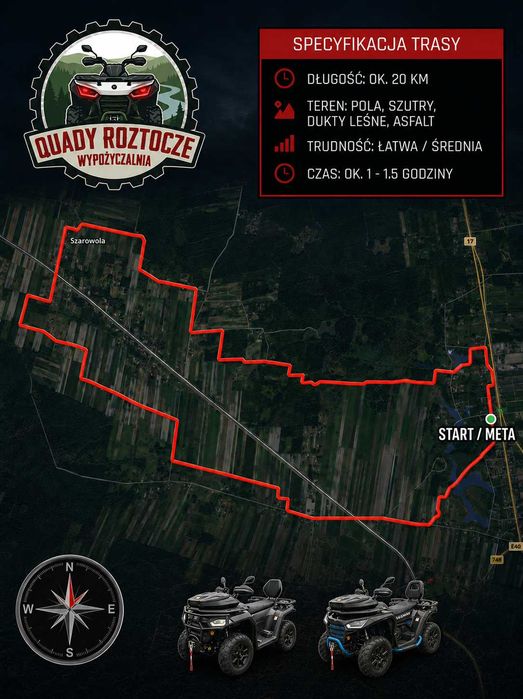 Wypożyczalnia quadów - QuadyRoztocze.pl