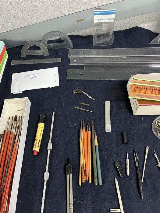 Material de desenho - escolar / calculadora casio