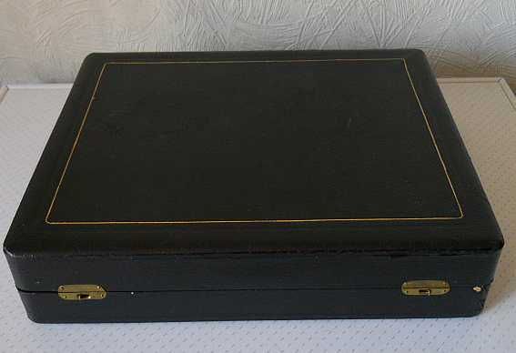 Мельхиоровый старинный набор