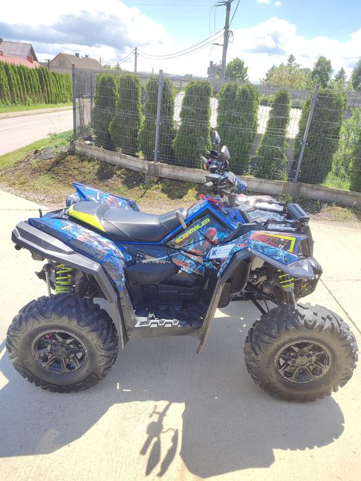 Polaris Scrambler 1000S 2021r, PL Salon wciągarka LED BAR ZAMIANA