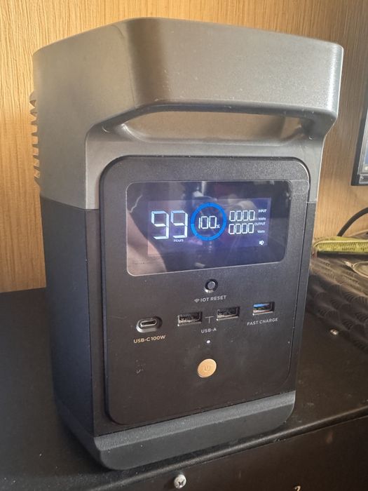 Ecoflow delta mini 882 вт/год, до 1400 вт зарядна станція