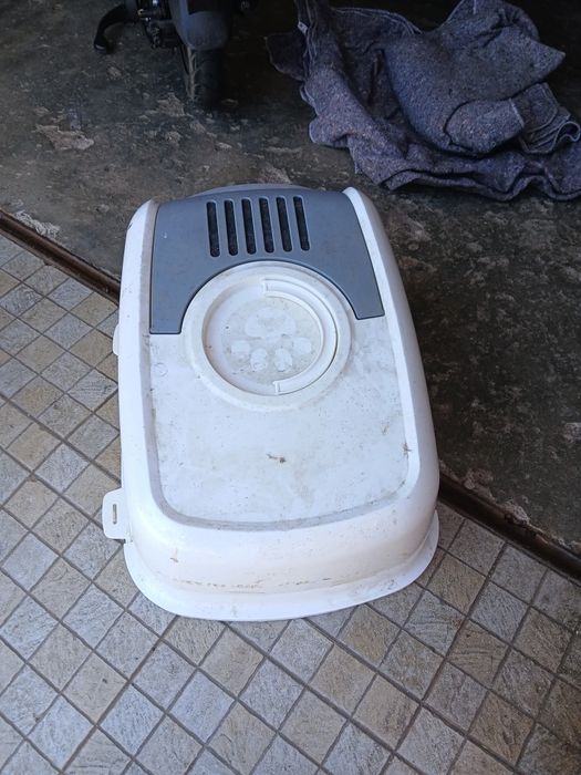 Casa de areia para gatos