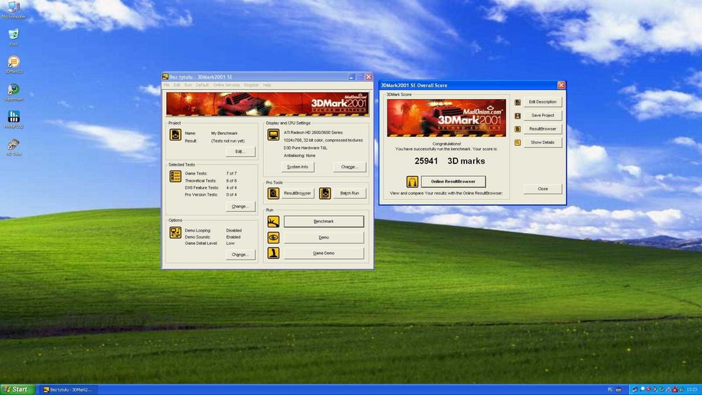 Retro PC AM2 phenom II x4 955 AGP HD2600pro 512MB 4GB ram 240ssd windows xp UNIKAT