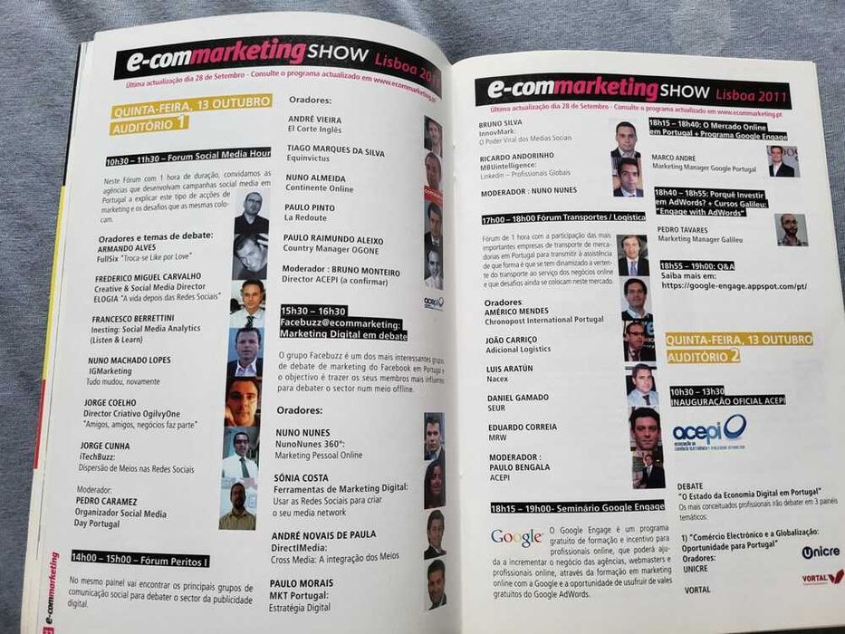 Catálogo e-commarketing 2011