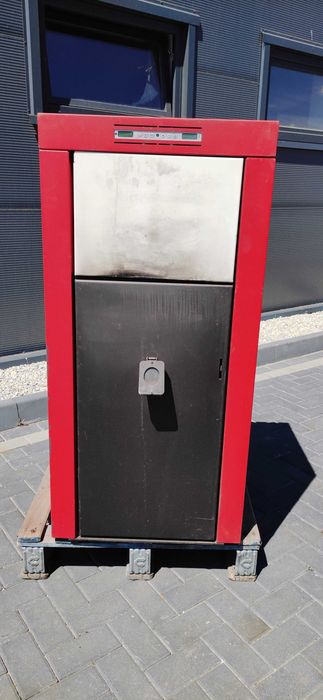 Kocioł pellet 18 KW Edilkamin sterownik zasobnik