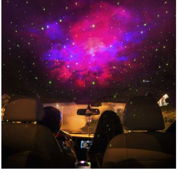 Projektor gwiazd lampka nocna led astronauta dla dzieci rzutnik pilot