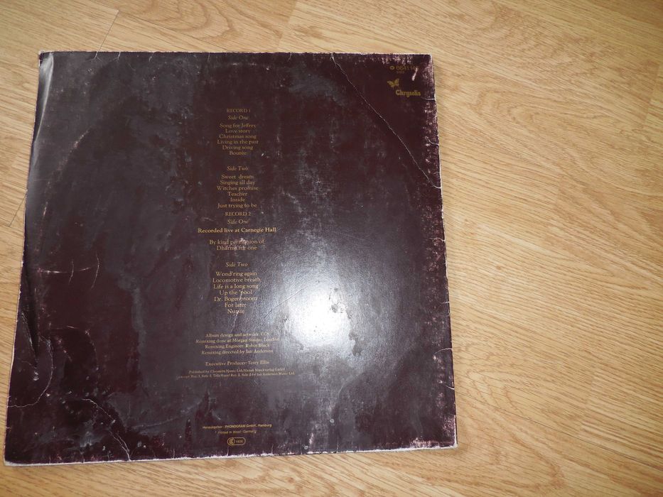 JETHRO TULL 'Living in the past---2LP