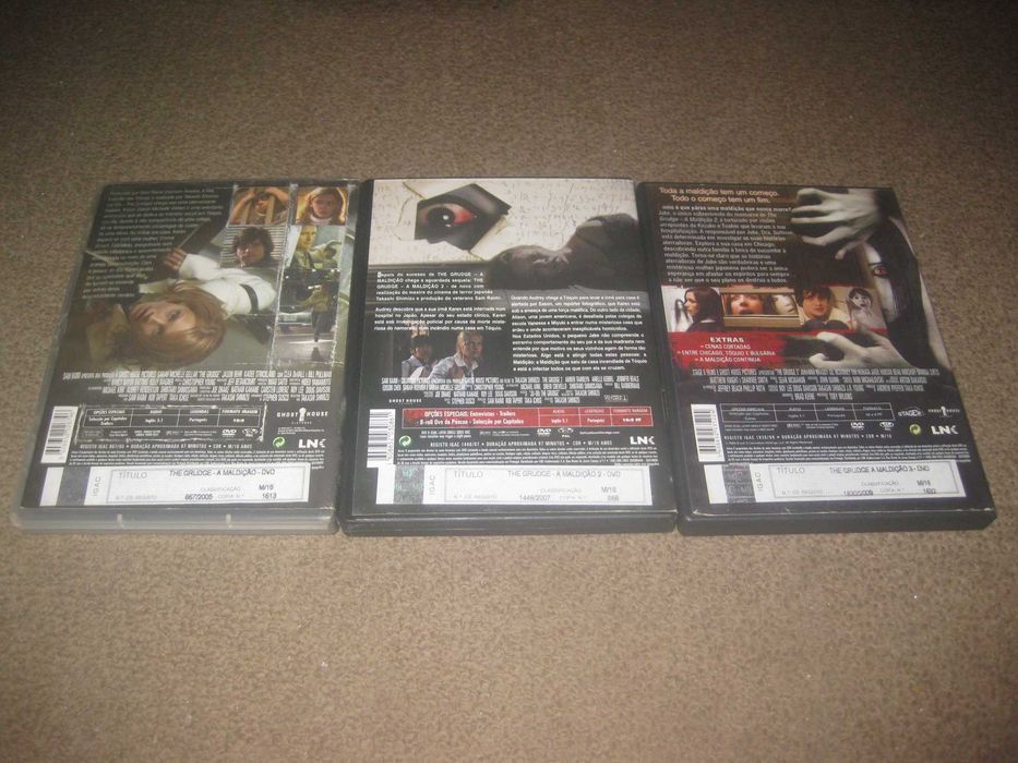 Colecção Completa em DVD "The Grudge"