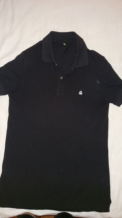 Polo preta Benetton