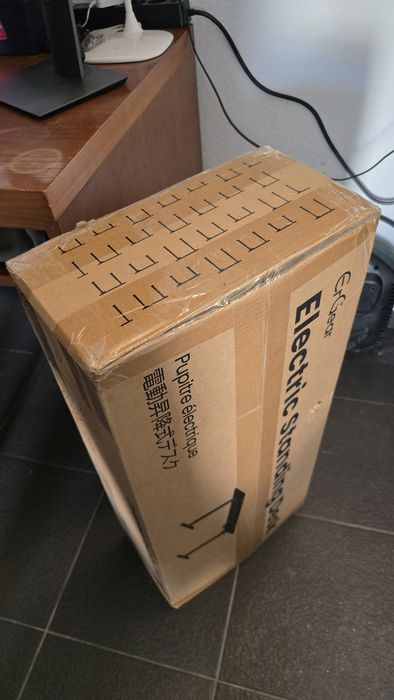 Secretária Elétrica Elevável ErGear 120x60cm (Nova / Caixa Selada) + Fatura