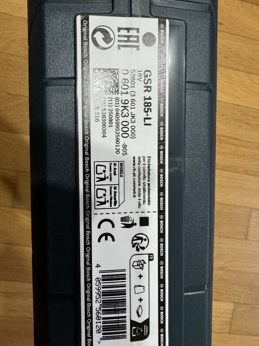 NOWA Wiertarko-wkrętarka BOSH Professional GSR 185-Li 18V