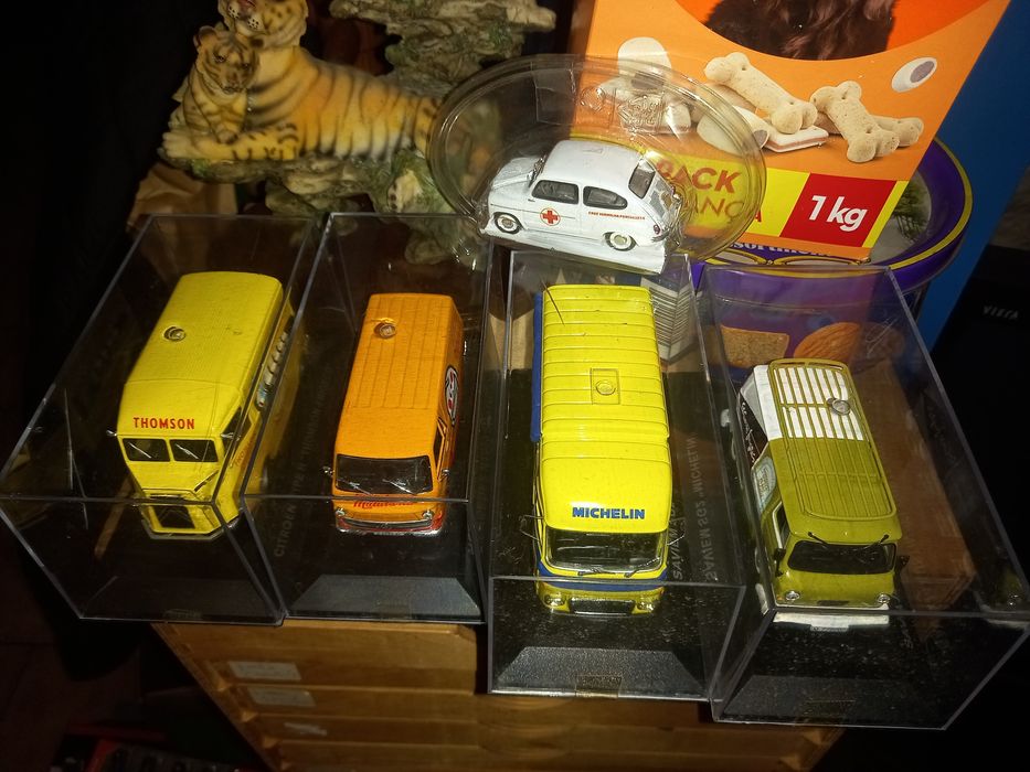 5 miniaturas escala 1/43