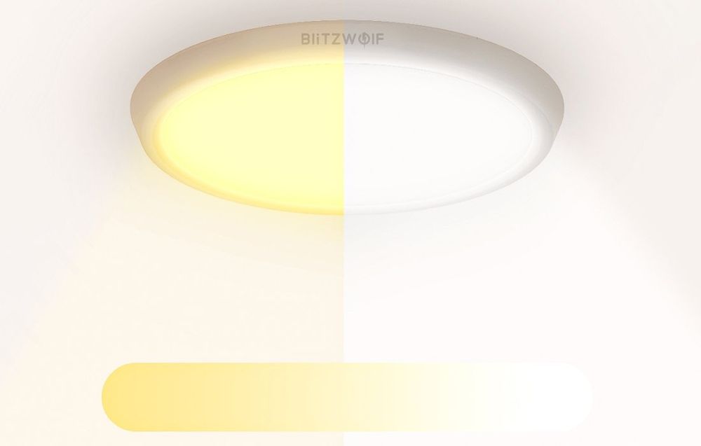 Candeeiro de teto BlitzWolf BW-CLT1 led rgb novo