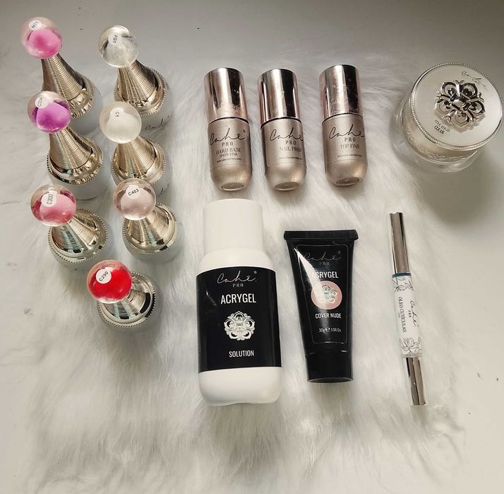 Kit completo unhas gel (descrição detalhada abaixo))