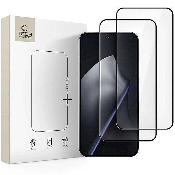 Szkło hartowane Tech-Protect Glass Fit+ 2-pack na Xiaomi 15T / 15T Pro