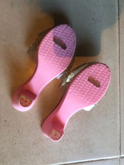 Sapatos princesa disfarce menina
