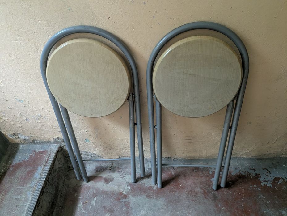 Krzesło skladane taborek - cena za 2