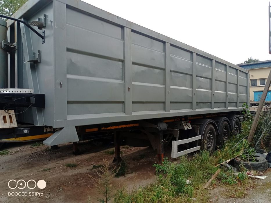 Feber Inter Cars  Naczepa wywrotka metalowa klapodrzwi bez belki