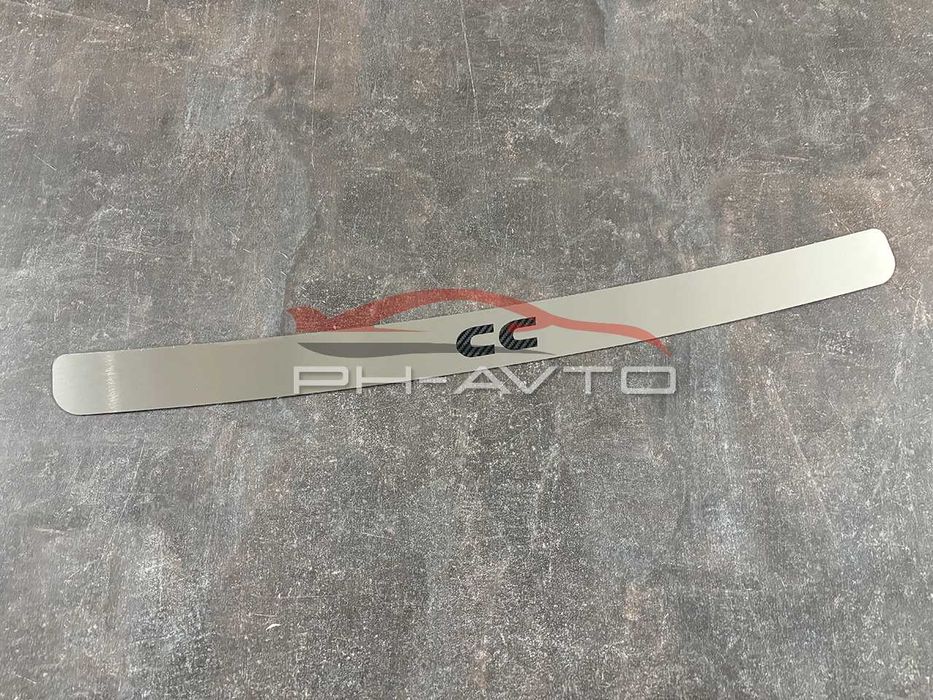 Накладка на задній бампер VW Passat CC нержавійка хром