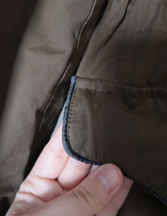 Parka kurtka zimowa Mango khaki rozmiar M