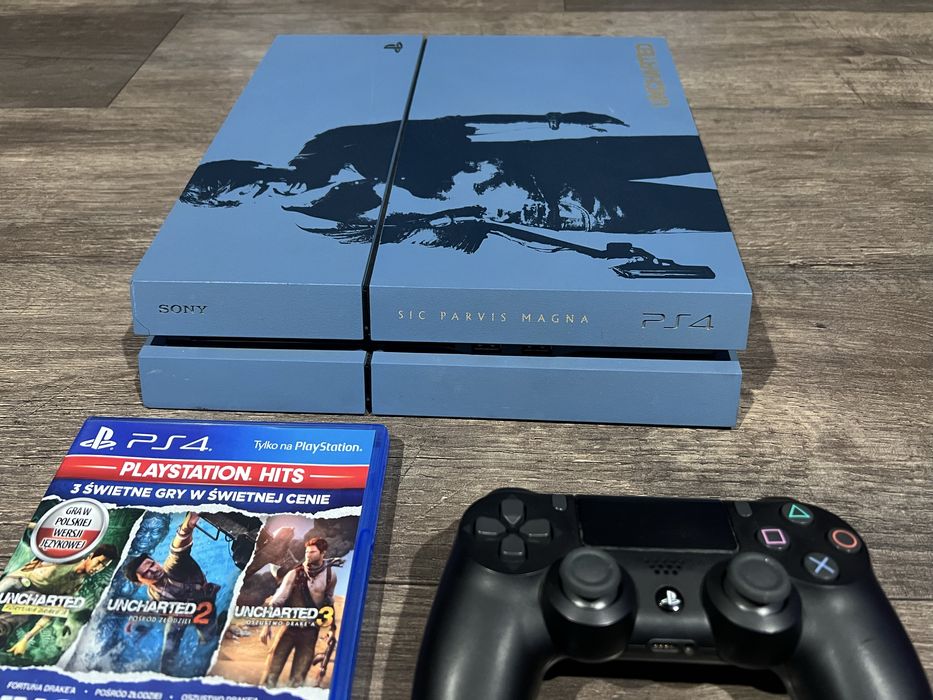 Konsola ps4 1TB Uncharted edition / pad Sony