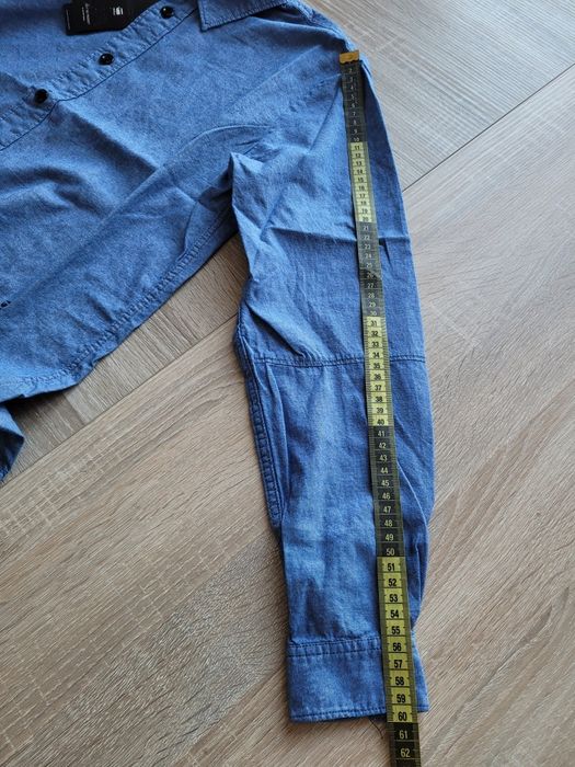 M 38 G-Star Raw Core long shirt koszula damska jeansowa dżinsowa baweł