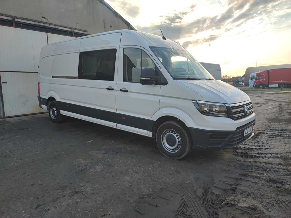 VW Crafter 2.0 TDI 103 Kw brygadówka 6 os.