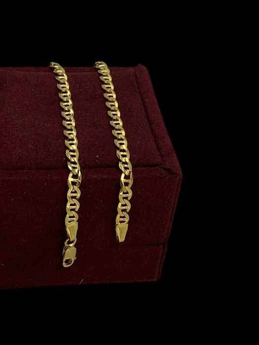 ZŁOTA BRANSOLETKA o splocie gucci  P375 W2,97G DŁ20CM