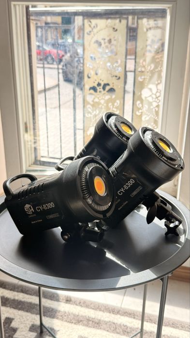 3 студійні LED-моноблоки Shixnni (Shixin) CY-8300 COB LED