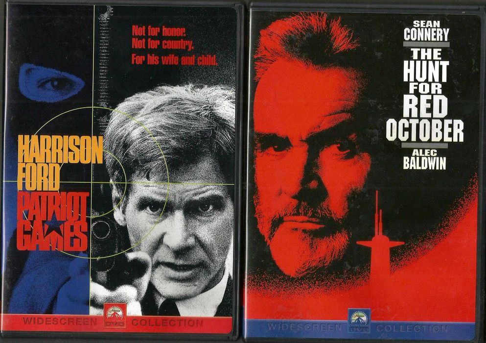 Tree Widescreen Thrillers DVD Set 3. Sean Connery e Harrison Ford.64585259638401122