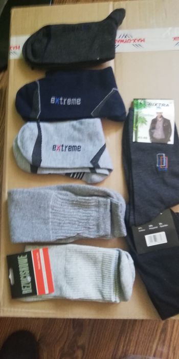 Bokserki, spodenki męskie, skarpetki i inne