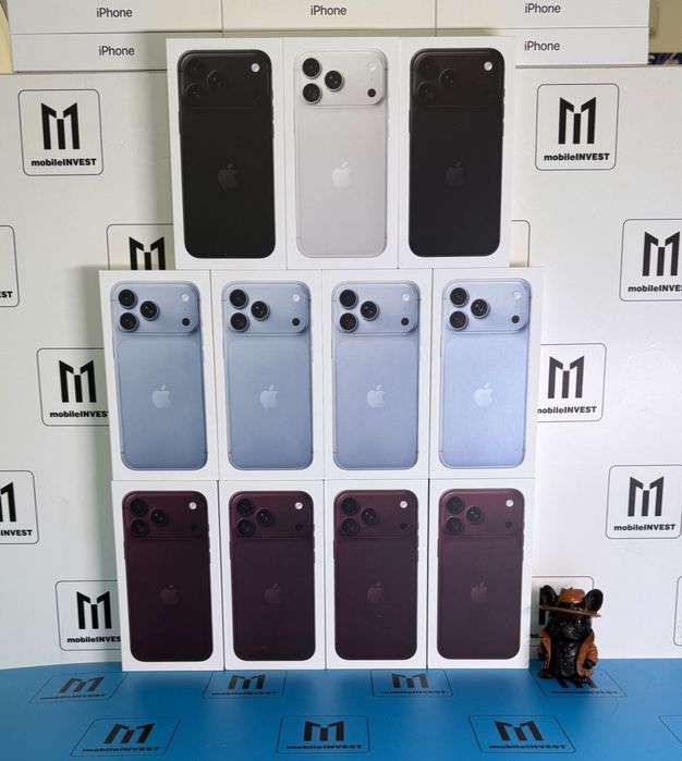 Apple iPhone 18 Pro Max 512GB Błękit lodowca (Glacier), Black Silver NOWY NIEAKTYWOWANY Polska oficjalna dystrybucja