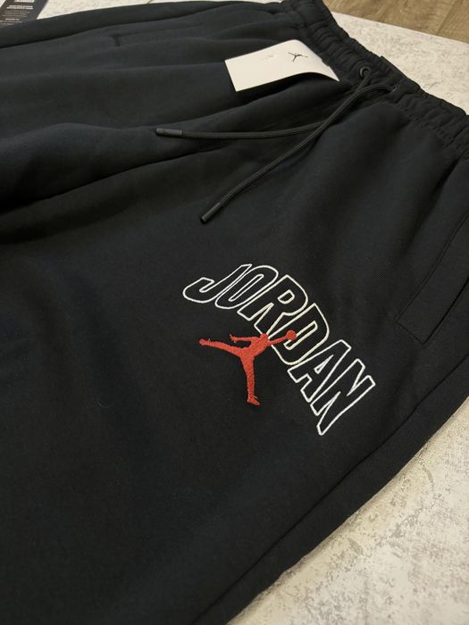ОРИГІНАЛ! Штани Jordan Brooklyn fleece чорні | L