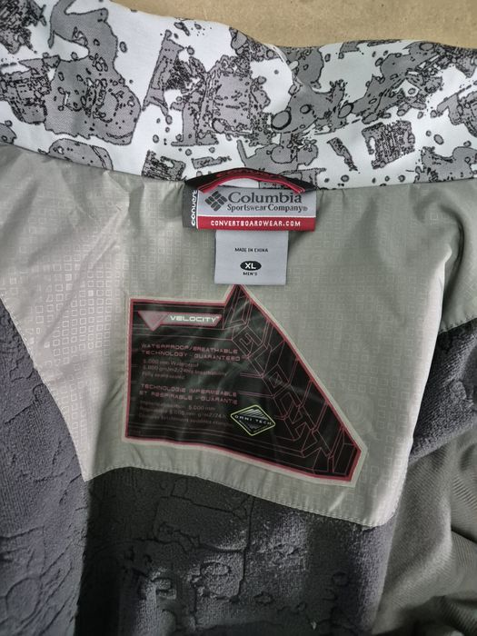 COLUMBIA CONVERT OMNITECH roz. XL męska kurtka narciarska snowboard