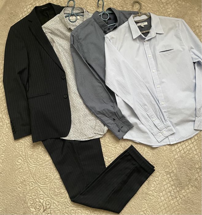 Костюм молодежный мужской Mexx брюки пиджак рубашка