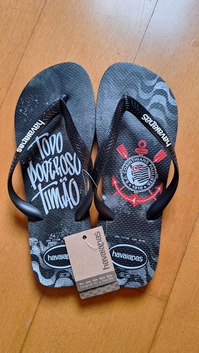Chinelo Havaianas Corinthians – Novo – Tam. 45/46 EUR