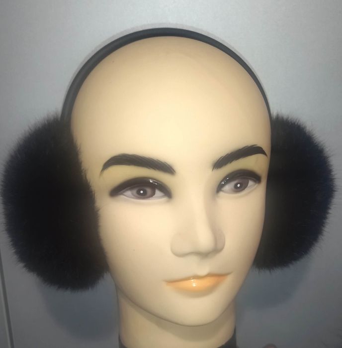 Продам навушники із натурального хутра кроля