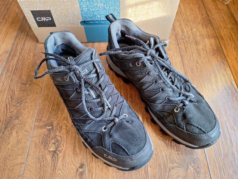 Buty trekkingowe sportowe CMP Rigel Low Trekking Shoes Wp Czarne